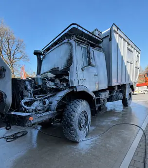 LKW-Aufbereitung bei Siebers